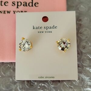 Kate Spade Rise & Shine Earrings NWT and pouch